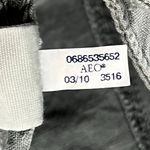 American Eagle Outfitters Y2K Micro Shorts Womens 8 Gray Linen Cotton Booty Photo 10