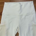 Fabletics On The Go PowerHold Ultra High Waist 7/8 Legging White Off White Small Photo 2