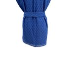 Amanda Uprichard  Kenwood Dress Mini Textured Belted Mirtillo‎ Blue Size XS Photo 9