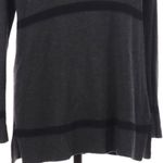 Ellen Tracy  gray black long‎ sleeve cardigan medium Photo 3