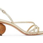 Kate Spade Valencia Blossom Braided Speherical Sandal Novelty Heel Size 5 Photo 0