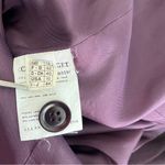 Vintage Sahza Plum Purple 100% Wool Blazer, Size 10 Photo 3