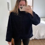 H&M  Navy Blue Full Zip Fleece Jacket Photo 0