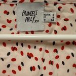 Princess Polly  Women's Red White Ariah Blouse Dot Print Size 4 Photo 6