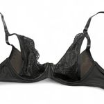 Adore Me Bra Sz 32B Kaia Black Lace Sexy Feminine Sexy Cottagecore Fairy Photo 2