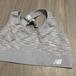 New Balance Light Gray Sports Bra Photo 0