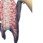 Saachi Tie Dye Butterfly Kimono One Size Flowy Beach Cover Up NWT Blue Photo 2