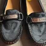Coach Felisha 9B Signature Black Loafers for Women Photo 6