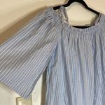 Forever 21  dress short light blue/white size L Photo 1