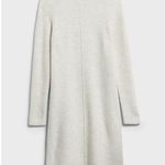 Banana Republic NEW  Gray Merino Wool Knit Long Sleeve Midi Bodycon Sweater Top M Photo 1