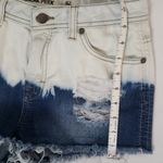 Sneak Peak ombre high rise denim shorts Blue Photo 6
