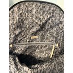 Stella & Dot Women's Crush It Black Quilted Nylon Backpack Bag Gym Travel Lined Photo 2