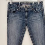 Refuge  Womens Flared Jeans Low Rise Denim Cotton‎ Stretch Medium Wash Size 9 Photo 1