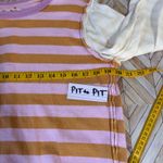 We The Free  People Sawyer Striped Long Sleeve Shirt S Colorblock Cotton Comfy Photo 6