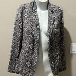 Forever 21  purple patterned open blazer Available Photo 0