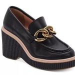 Dolce Vita Brenan Slip On Loafer Pumps, Black Size 8.5M in Original Box Photo 0