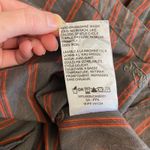 Woolrich  Women’s Waterbury Tunic Top L Gray Red Stripe Cotton‎ NWT Long Sleeve Photo 6