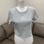 Everlane The "90's Rib Tee" from Cropped Organic Cotton Size Large Photo 1