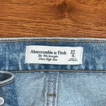 Abercrombie & Fitch Light Blue Straight Leg Jeans Photo 2
