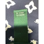 Lauren Ralph Lauren Petite Navy White Geometric Print V Neck 3/4 Sleeve Tunic PL Blue Size undefined Photo 4