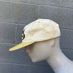 Disney Vintage 90s Unlimited Mickey Mouse Off White Yellow Gold Snapback Hat Cap Photo 4