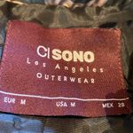 Ci Sono  Quilted Puffer Zip Up Camo Jacket Size Medium Photo 5
