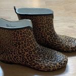 Merona Target Cheetah Print Garden Rainboots sz 7 Photo 0