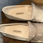Paul Green Patent Leather Pumps Fringe Light Tan Beige Classic Vtg Inspired Sz 6 Photo 1