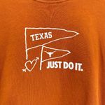 Nike The Tee Cropped Graphic Tee Texas Longhorns Burnt Orange Casual Size Medium Photo 7