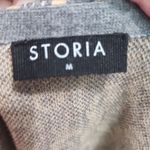 Storia  Womens‎ Sleeveless Top Size M Leopard Ribbed Knit Boho Chic Photo 3