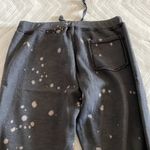 T2Love Women’s Grey with Bleach Spot Joggers Gray Size L Photo 5