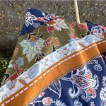 Chico's Large Oversized Floral Scarf Wrap Beach Coverup 42”x42” Multipurpose Photo 3