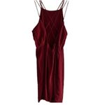 Maddy…k strappy back mini dress Red Size M Photo 3