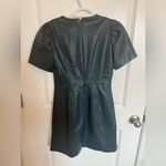 Ann Taylor NWOT  Faux Leather Dress 4 Petite Photo 2