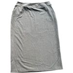 Lane Bryant  Gray Midi Skirt Photo 0