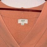 Aerie Cozy Up Super Soft Comfy Oversized Hooded Knit Sweater - Medium - Peach Photo 1