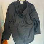 Columbia  Women’s 1XL Charcoal Lightweight Raincoat Switchback Lined Long Jacket Photo 4