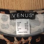 Venus New Womens Sexy leopard print Dress Cold Shoulders Stretchy Soft Size XS Photo 6