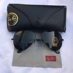 Ray-Ban Aviators 3025 Dark Lenses Sunglasses Photo 0