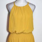 Spense Yellow Sleeveless Maxi Dress Size Medium Yellow Wedding Guest Dress Photo 2