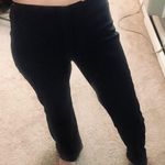 Cache black lace trim high rise pants Photo 0