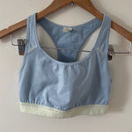 FP Movement by Free People Light Blue Racerback Sports Bra Crop Top Size XS Photo 0