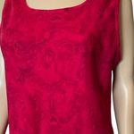 Jessica Howard Y2K Red Pink Romantic Ethereal Witchy Floral Ruffle Maxi Dress Photo 1