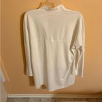 ADAY  Something Borrowed White Button Up Shirt Photo 6