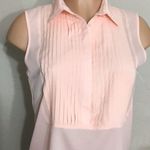 French Connection  blush blouse. RUNS SMALL. NWT Photo 2