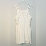 Amanda Uprichard  Ivory White Cut Out Sheath Dress Size M Photo 1