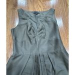 Banana Republic  100% Silk Sleeveless Fit & Flare Dress Womens 8 Luxury Prom Glam Photo 2