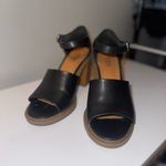 a.n.a Black Chunky Heel Sandals Photo 1