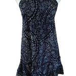 Abercrombie & Fitch A&F Size S Small Mini Dress Print Blue Boho Photo 0