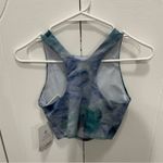 Athleta NWT Blue Tie Dye Conscious Crop Printed A - C Photo 4